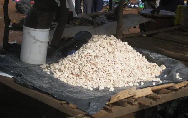 Baobab pulp at the Chimoio market